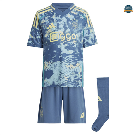 Cfb3 Camiseta futbol Ajax Amsterdam Niño Segunda Equipación 2024/2025