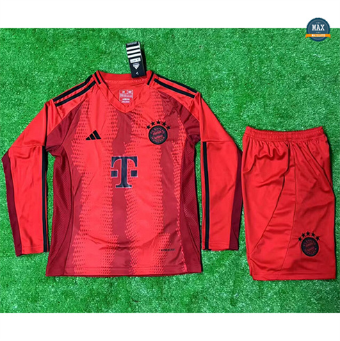 Cfb3 Camiseta futbol Bayern Munich Niño Primera Equipación Manga Larga 2024/2025