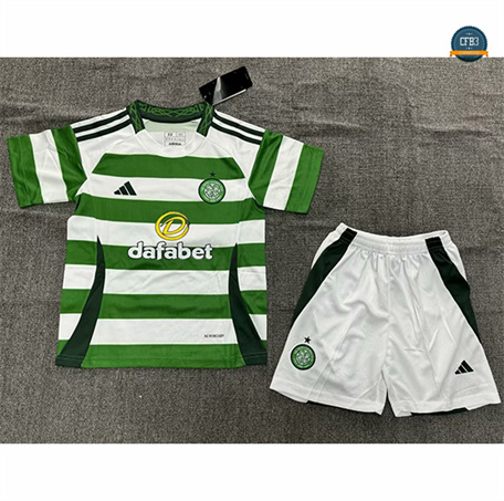 Cfb3 Camiseta futbol Celtic Niño Primera Equipación 2024/2025