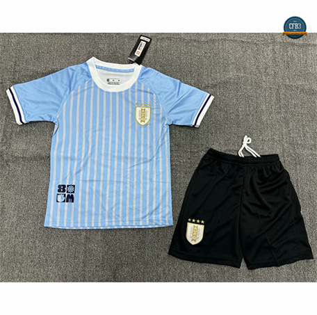 Cfb3 Camiseta futbol Uruguay Niño Primera Equipación 2024/2025