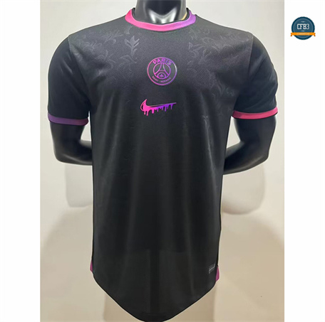 Cfb3 Camiseta futbol Paris Saint Germain Edición Especial Equipación Negro 2024/2025