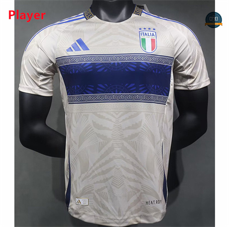 Cfb3 Camiseta futbol Player Version Italia Equipación Blanco Versace 2024/2025