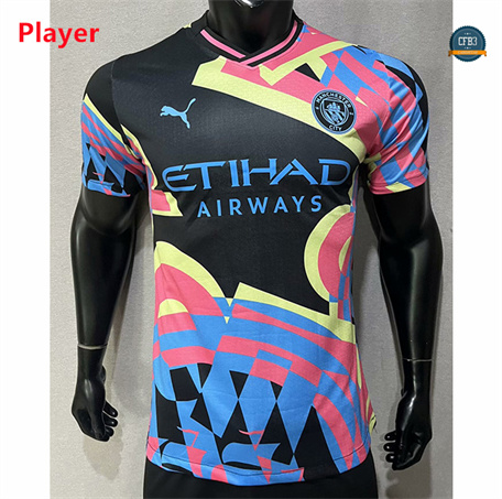 Cfb3 Camiseta futbol Player Version Manchester City Tercera Equipación 2024/2025
