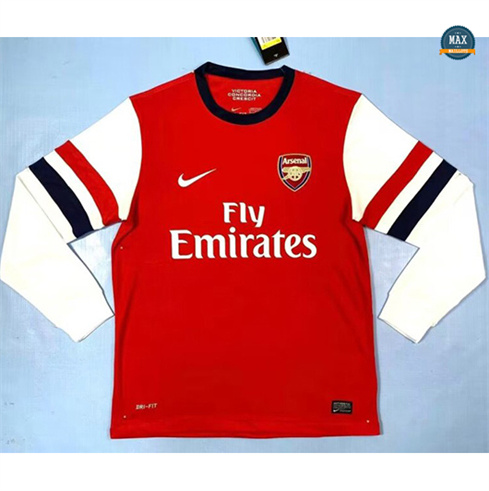 Cfb3 Camiseta futbol Retro 2012-13 Arsenal Primera Equipación Manga Larga