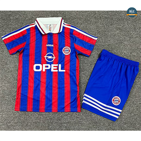 Cfb3 Camiseta futbol Retro 1995-97 Bayern Munich Niño Primera Equipación