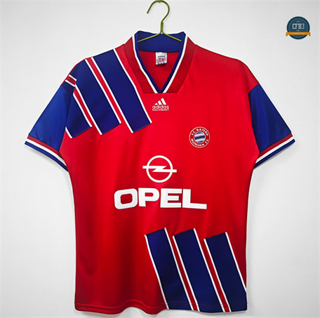 Cfb3 Camiseta futbol Retro 1993-95 Bayern Munich Primera Equipación