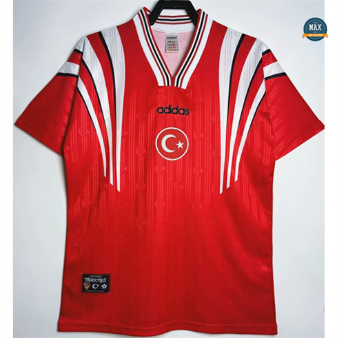 Cfb3 Camiseta futbol Retro 1996 Turkey Primera Equipación