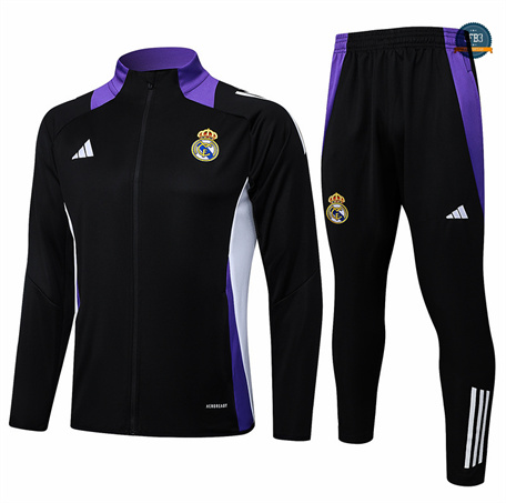 Buscar Chaqueta Chándal Real Madrid Equipación negro 2024/2025