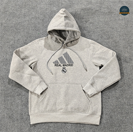 Ofertas Sudadera con Capucha Real Madrid Equipación gris 2024/2025