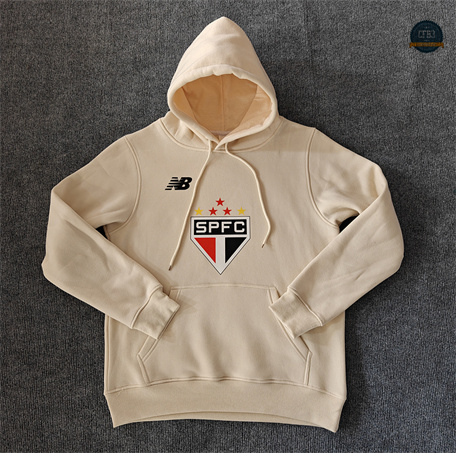 Comprar Sudadera con Capucha Sao Paulo Equipación amarillo 2024/2025