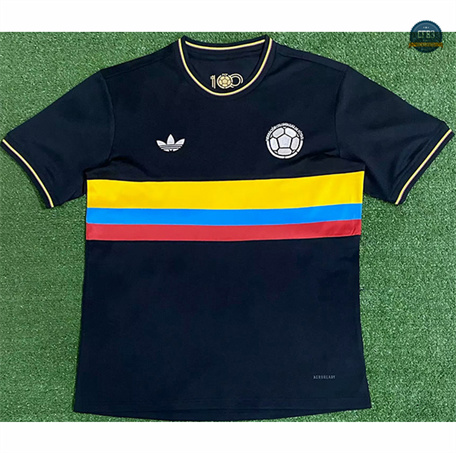 Outlet Camiseta Colombia Equipación 100e anniversaire Edition Negro 2024/2025