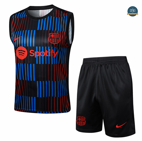 Nuevas Camiseta entrenamiento sin mangas Barcelona negro 2024/2025