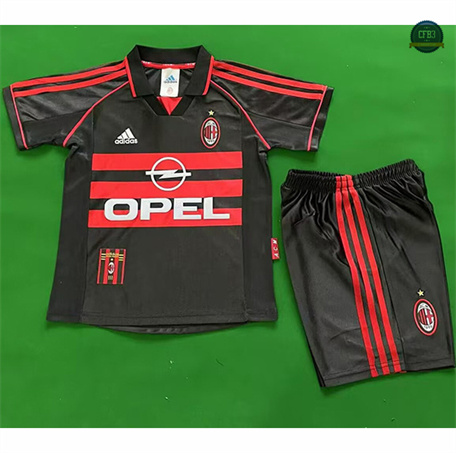 Crear Camiseta Retro 1998-99 AC Milan Niño 3ª Equipación