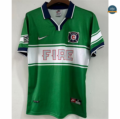 Diseño Camiseta Retro 1998 Chicago Fire 2ª Equipación