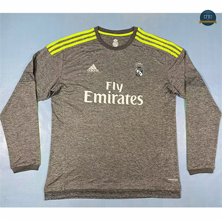 Buscar Camiseta Retro 2015-16 Real Madrid 2ª Equipación Manga Larga