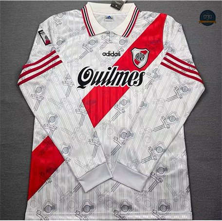 Outlet Camiseta Retro 1996-97 River Plate 1ª Equipación Manga Larga