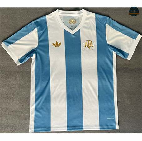 Diseño Camiseta futbol Argentina Equipación 50e anniversaire edition 2024/2025