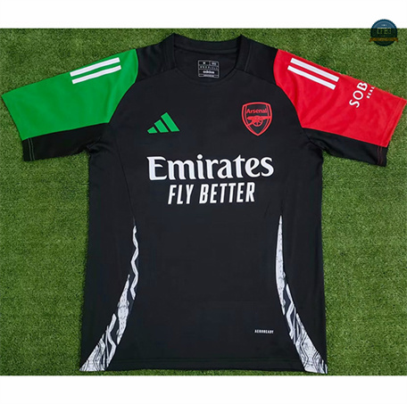 Diseño Camiseta futbol Arsenal Equipación Edición especial negro 2024/2025