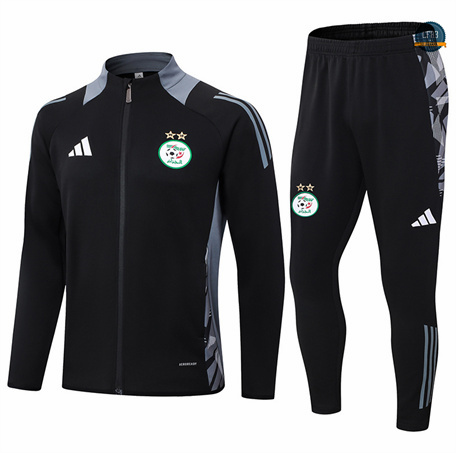 Outlet Chaqueta Chándal Fútbol Argelia Equipación 2024/2025 negro