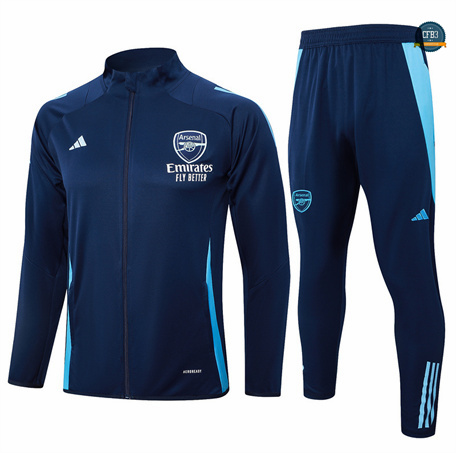 Crear Chaqueta Chándal Fútbol Arsenal Equipación 2024/2025 Azul marino