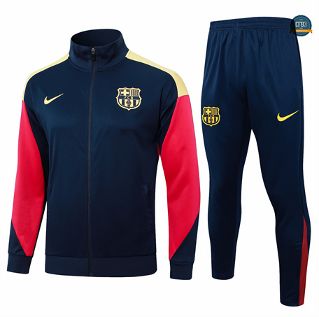 Crear Chaqueta Chándal Fútbol Barcelona Equipación 2024/2025 Azul