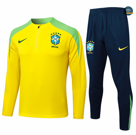 Ofertas Chándal Fútbol Brasil Equipación 2024/2025 amarillo