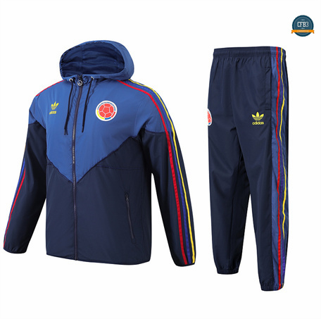 Ofertas cortavientos Colombia Equipación 2024/2025 Azul