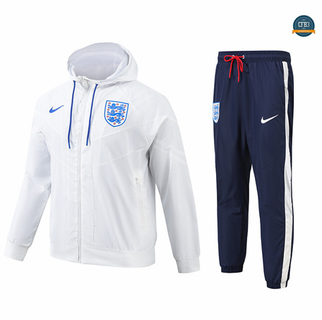 Crear cortavientos Inglaterra Equipación 2024/2025 Blanco