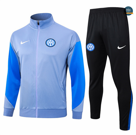 Buscar Chaqueta Chándal Fútbol Inter Milan Equipación 2024/2025 Gris