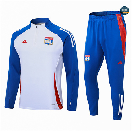 Ofertas Chándal Fútbol Lyon Equipación 2024/2025 Blanco