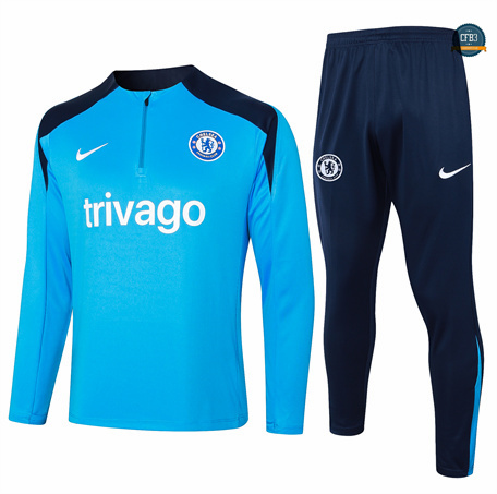 Ofertas Chándal Fútbol Chelsea Niño Equipación 2024/2025 azul claro