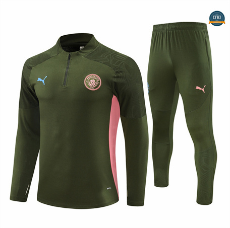 Ofertas Chándal Fútbol Manchester City Niño Equipación 2024/2025 verde