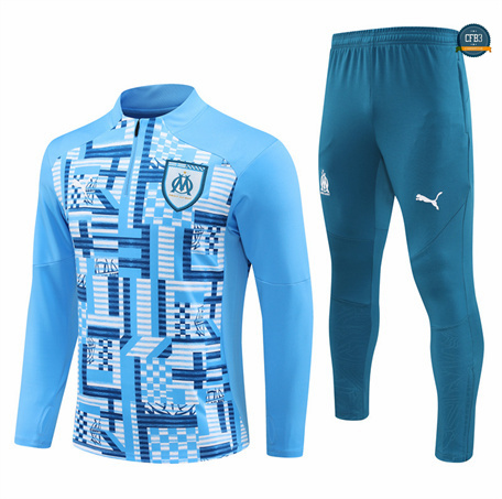 Ofertas Chándal Fútbol Marsella Niño Equipación 2024/2025 azul claro