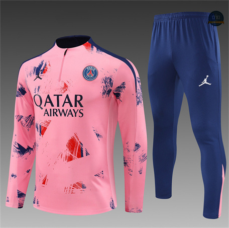 Crear Chándal Fútbol Paris Saint Germain Niño Equipación 2024/2025 rosa