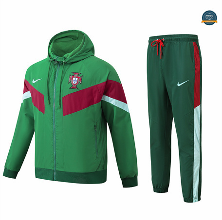 Hacer cortavientos Portugal Equipación 2024/2025 verde