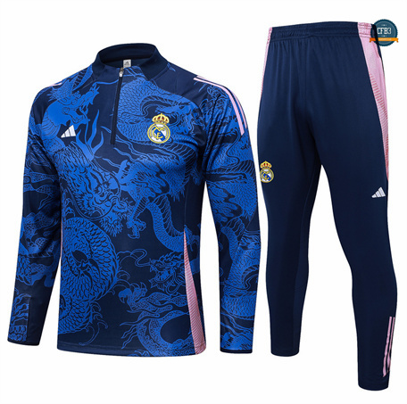 Outlet Chándal Fútbol Real Madrid Equipación 2024/2025 Azul marino