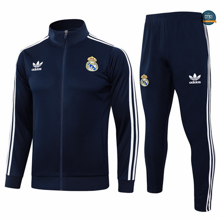 Ofertas Chaqueta Chándal Fútbol Real Madrid Equipación 2024/2025 Azul marino