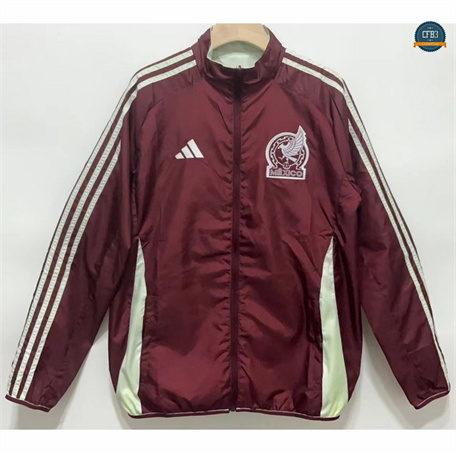 Nuevas chaqueta reversible México Equipación 2024/2025 marrón