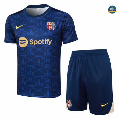 Crear Camiseta Entrenamiento futbol Barcelona + Pantalón 2024/2025 Azul marino