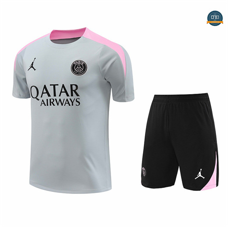 Ofertas Camiseta Entrenamiento futbol Paris Saint Germain + Pantalón 2024/2025 Gris