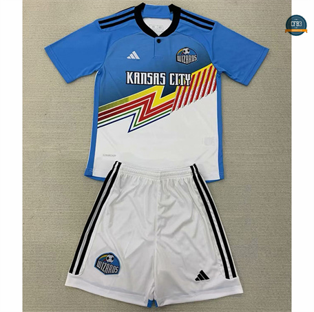 Diseño Camiseta futbol Kansas City Niño 3ª Equipación 2024/2025