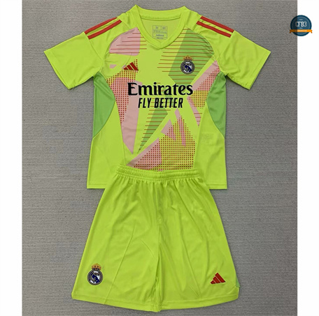 Venta Camiseta futbol Real Madrid Niño Equipación Portero Verde 2024/2025