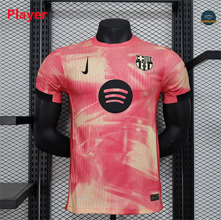 Venta Camiseta futbol Barcelona Player Equipación Rosa 2024/2025