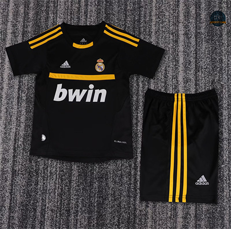 Outlet Camiseta futbol Retro 2011-12 Real Madrid Niño Equipación Portero negro