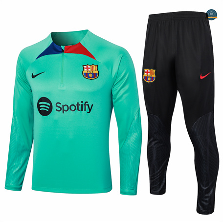 Venta Chándal Fútbol Barcelona Niño Equipación verde claro 2024/2025