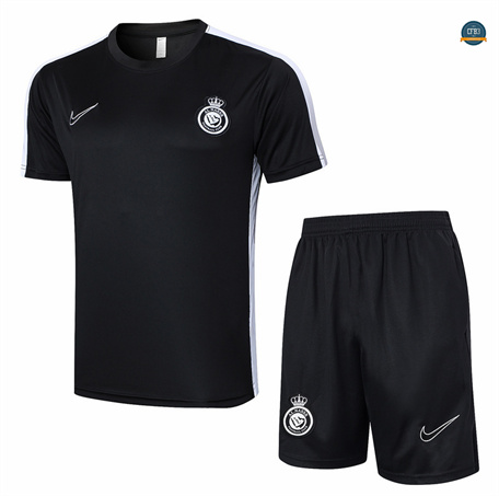 Venta Camiseta entrenamiento Al-Nassr FC + Pantalón Corto negro 2024/2025