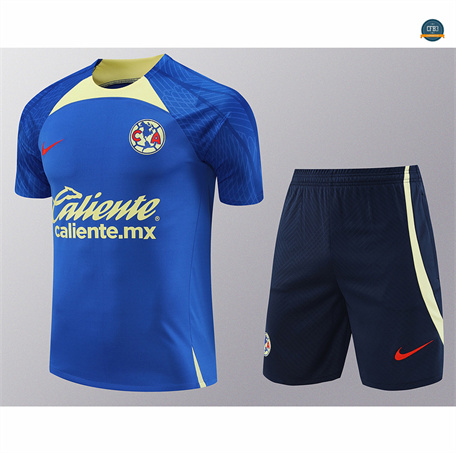 Crear Camiseta entrenamiento América + Pantalón Corto azul 2024/2025