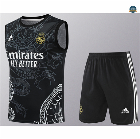 Buscar Camiseta entrenamiento sin mangas Real Madrid negro 2024/2025