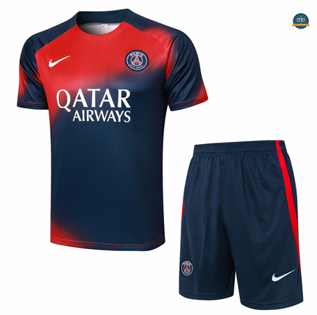 Venta Camiseta entrenamiento Paris Paris Saint Germain + Pantalón Corto azul real 2024/2025