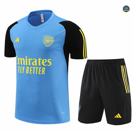 Crear Camiseta entrenamiento Arsenal Enfant + Pantalón Corto azul claro 2024/2025